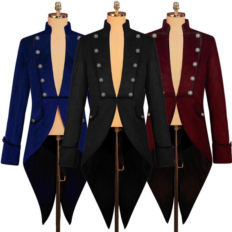 Velvet Blazer Vintage - Nowy aksamitny smoking na Halloween 2025