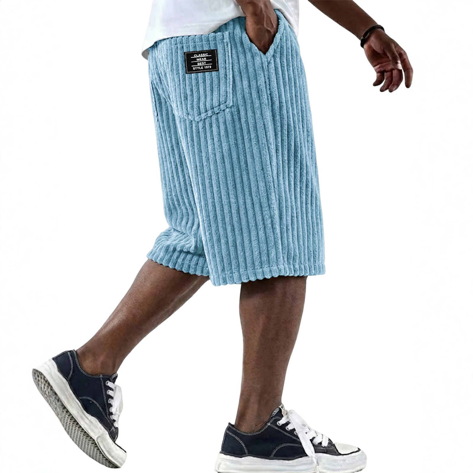 Retro Track Pant - Letnie nowe męskie szorty z tkaniny