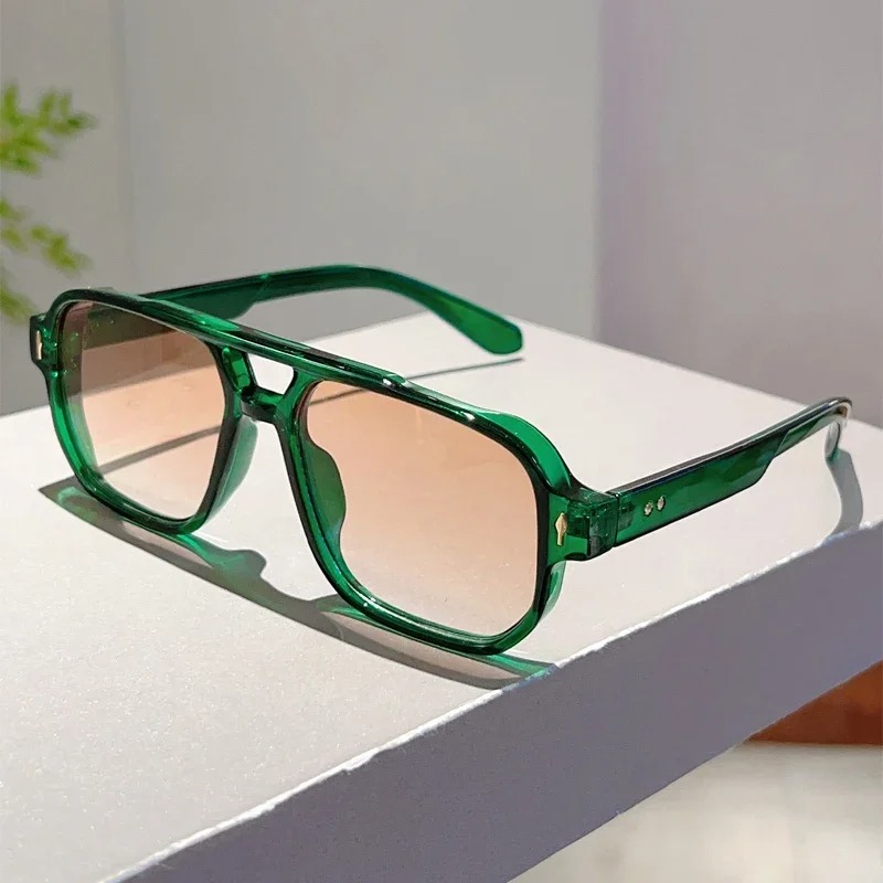 Vintage Fashion Glasses - Nowe Okulary Przeciwsłoneczne Damskie w Stylu