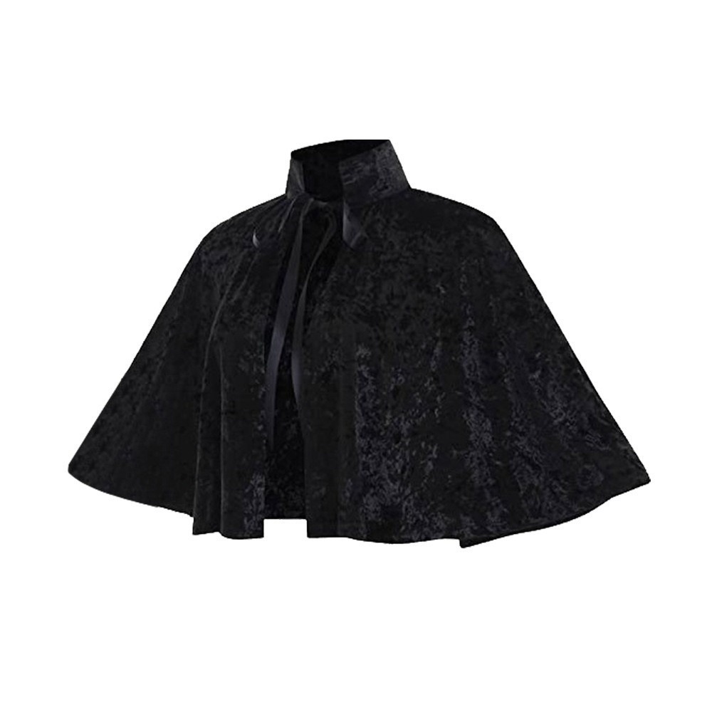 Velvet Blazer Vintage - Nowa, aksamitna peleryna w stylu vintage