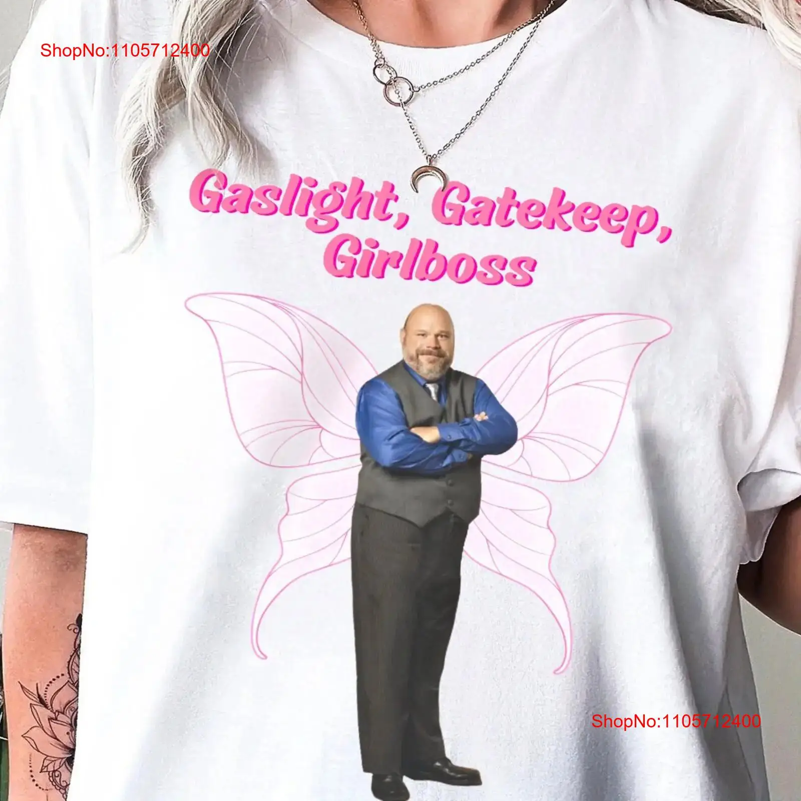 Vintage Fashion Gen Z - Koszulka Bertram Jessie Meme, gruba bawełna,