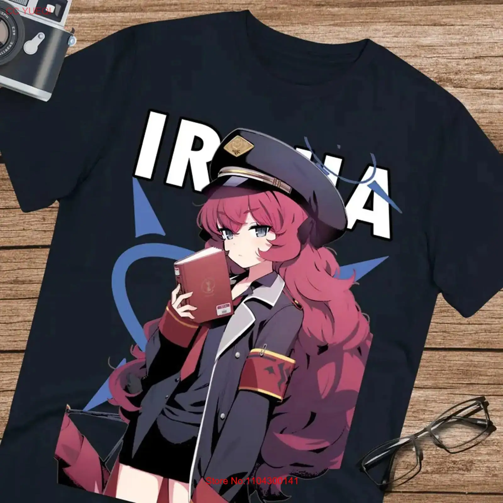 Vintage Fashion Archive - Koszulka Anime Iroha Blue Archive Rozmiar
