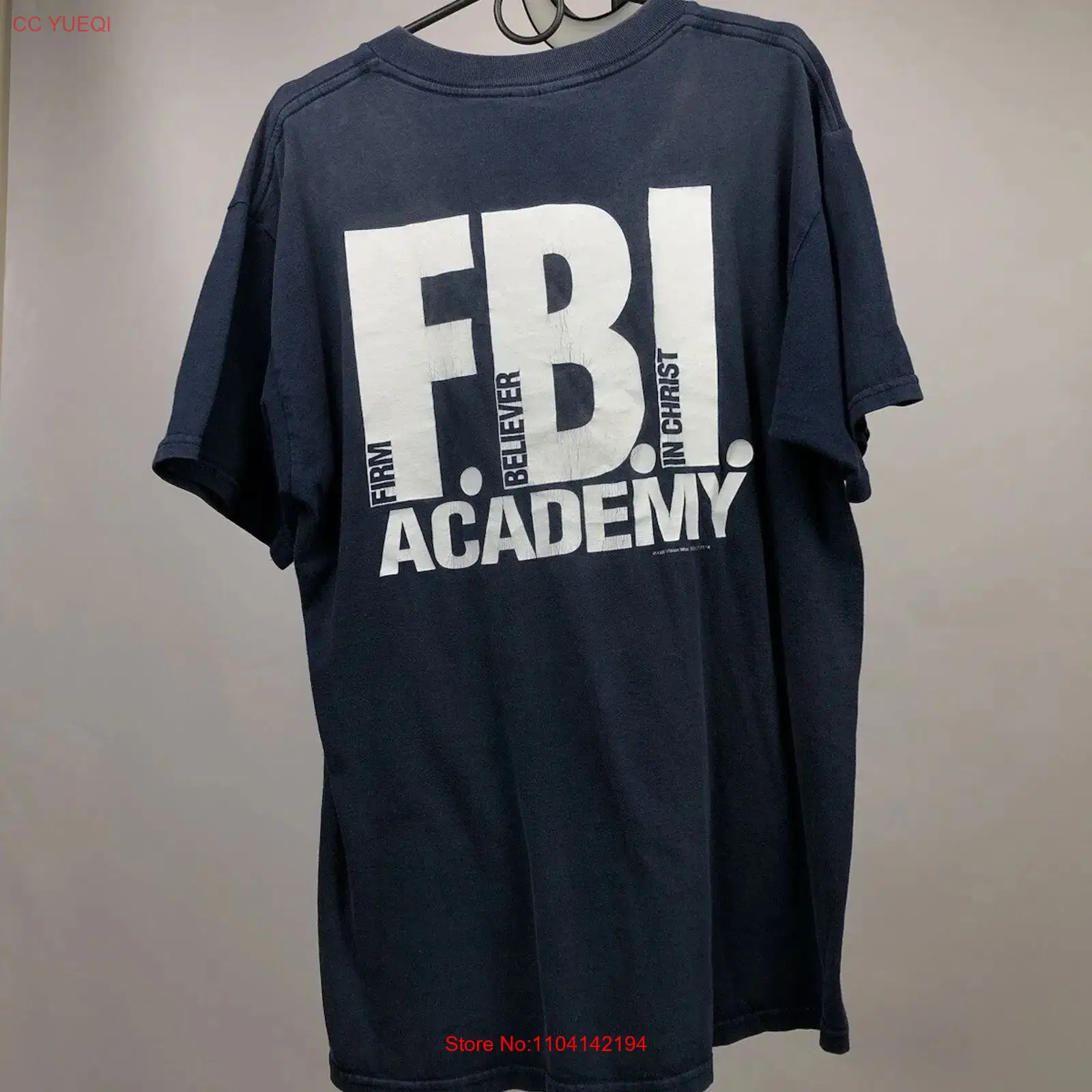 Vintage Fashion Archive - Koszulka Vintage z lat 80. FBI