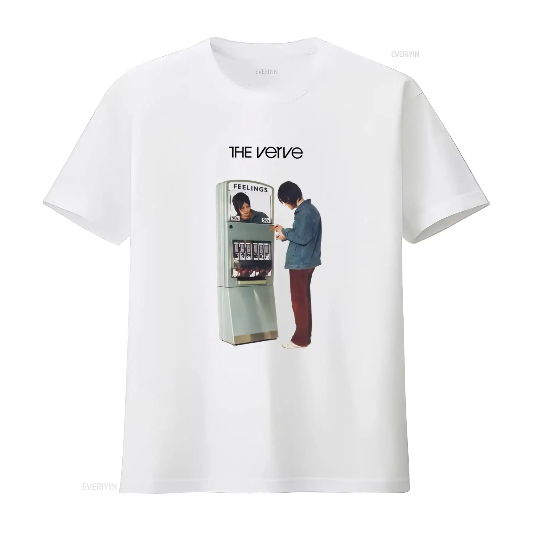 Vintage Fashion Art - Koszulka The Verve Band Retro Vending