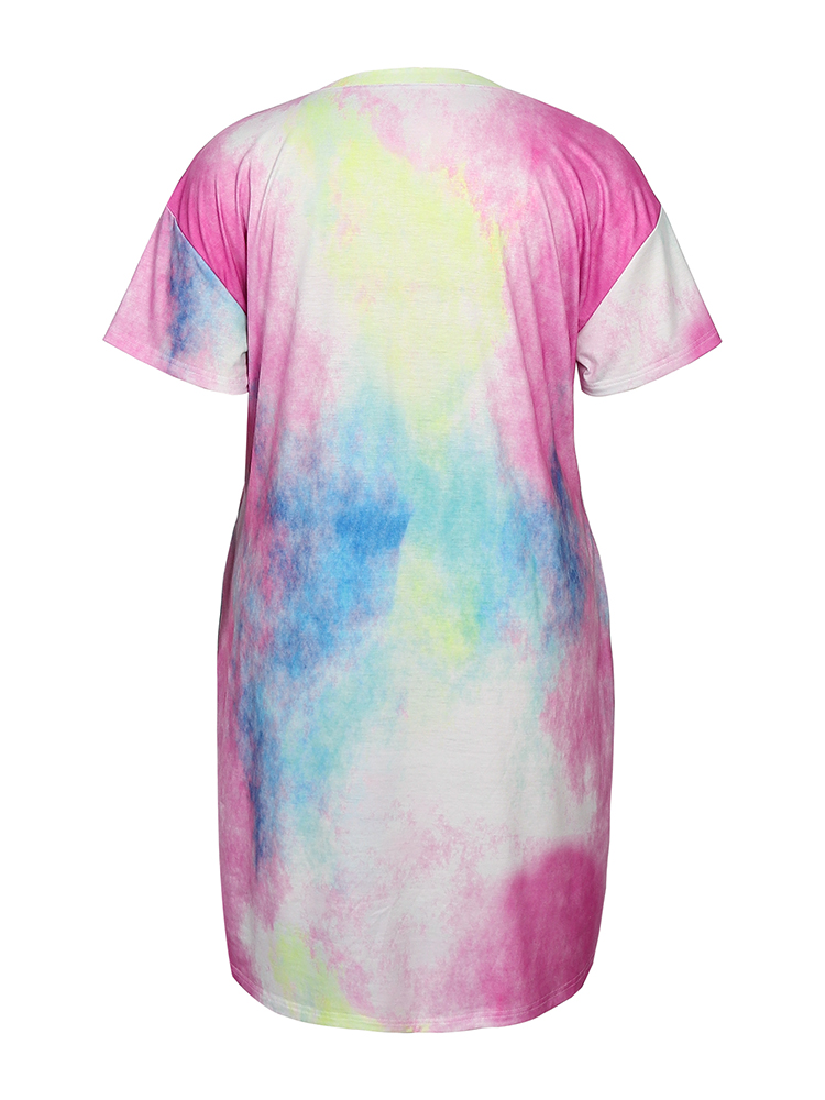 Damskie sukienki na co dzień w – Tie Dye Shirt Vintage recenzja i cena