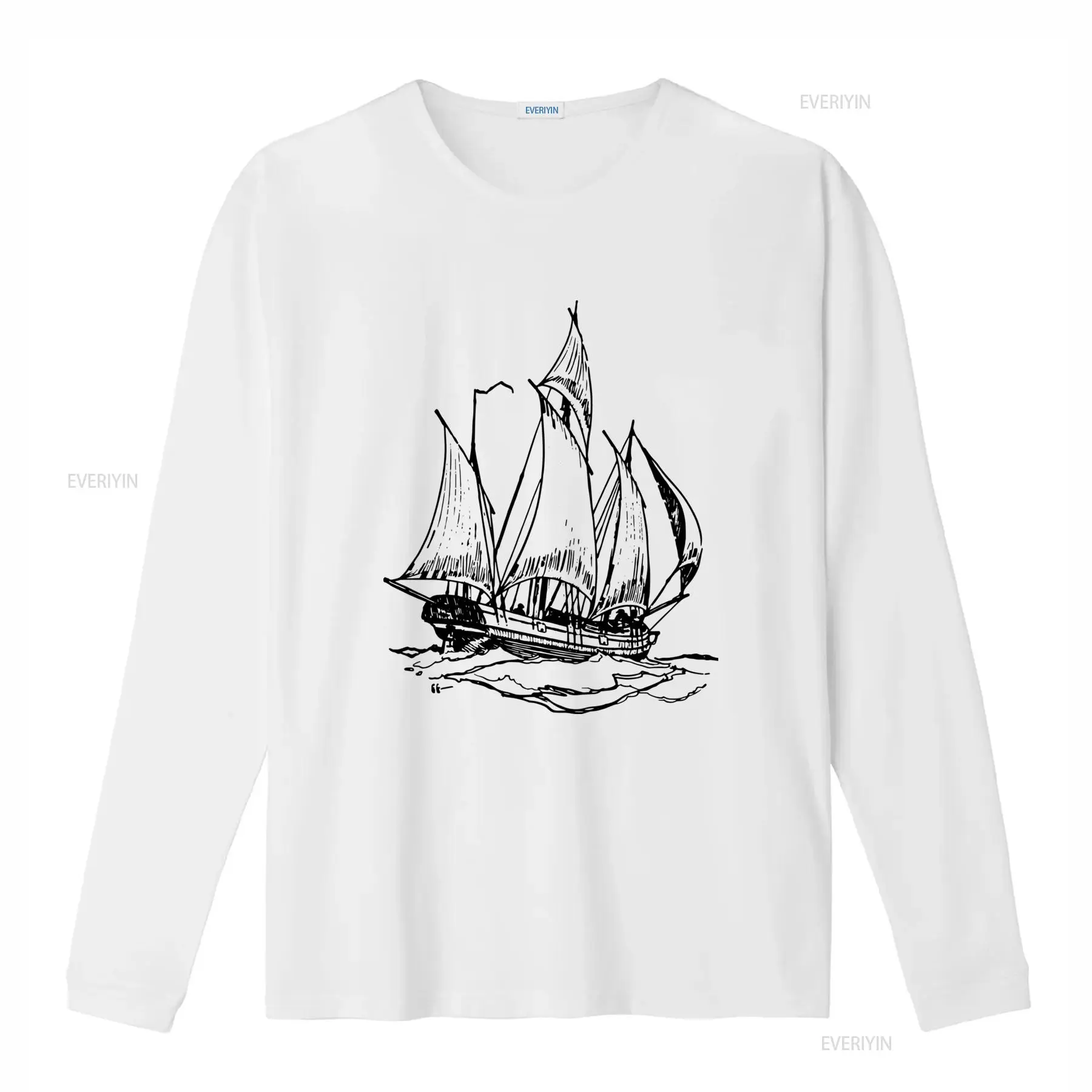 Klasyczna koszulka z nadrukiem – Vintage Yacht Fashion recenzja i cena