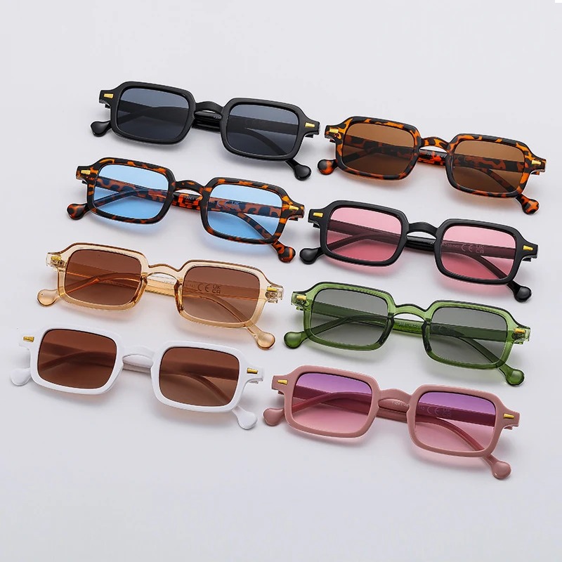 Luksusowe prostokątne okulary  – Vintage Fashion Glasses recenzja i cena
