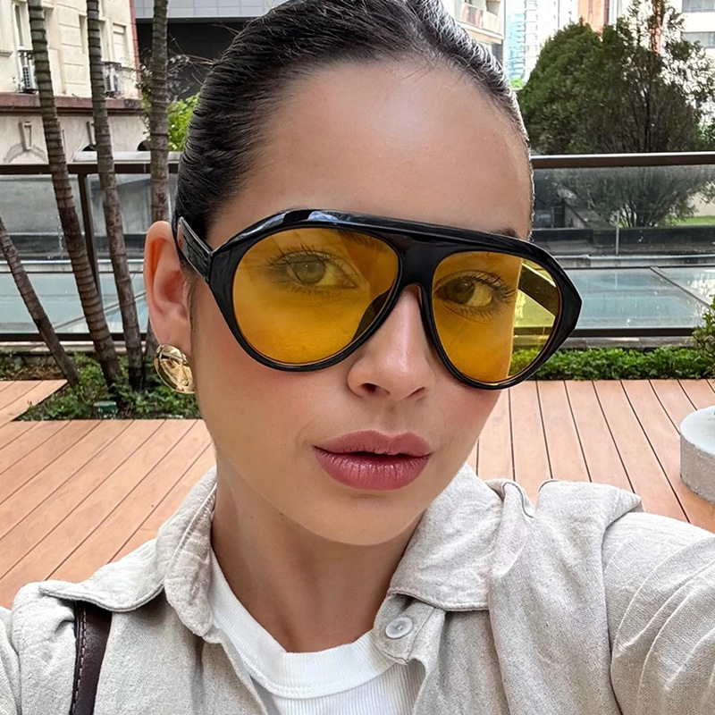 Modne, duże okulary przeciwsło – Vintage Fashion Glasses recenzja i cena