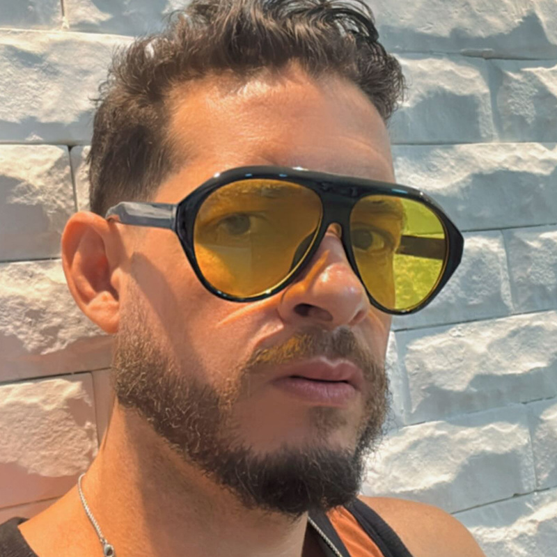 Modne, duże okulary przeciwsło – Vintage Fashion Glasses recenzja i cena