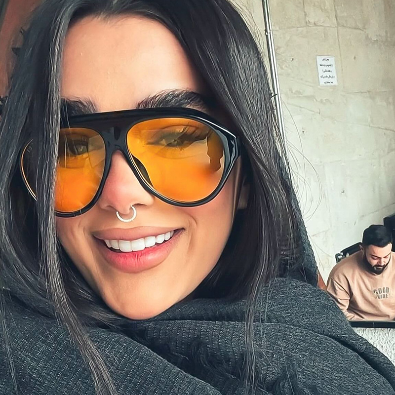 Modne, duże okulary przeciwsło – Vintage Fashion Glasses recenzja i cena