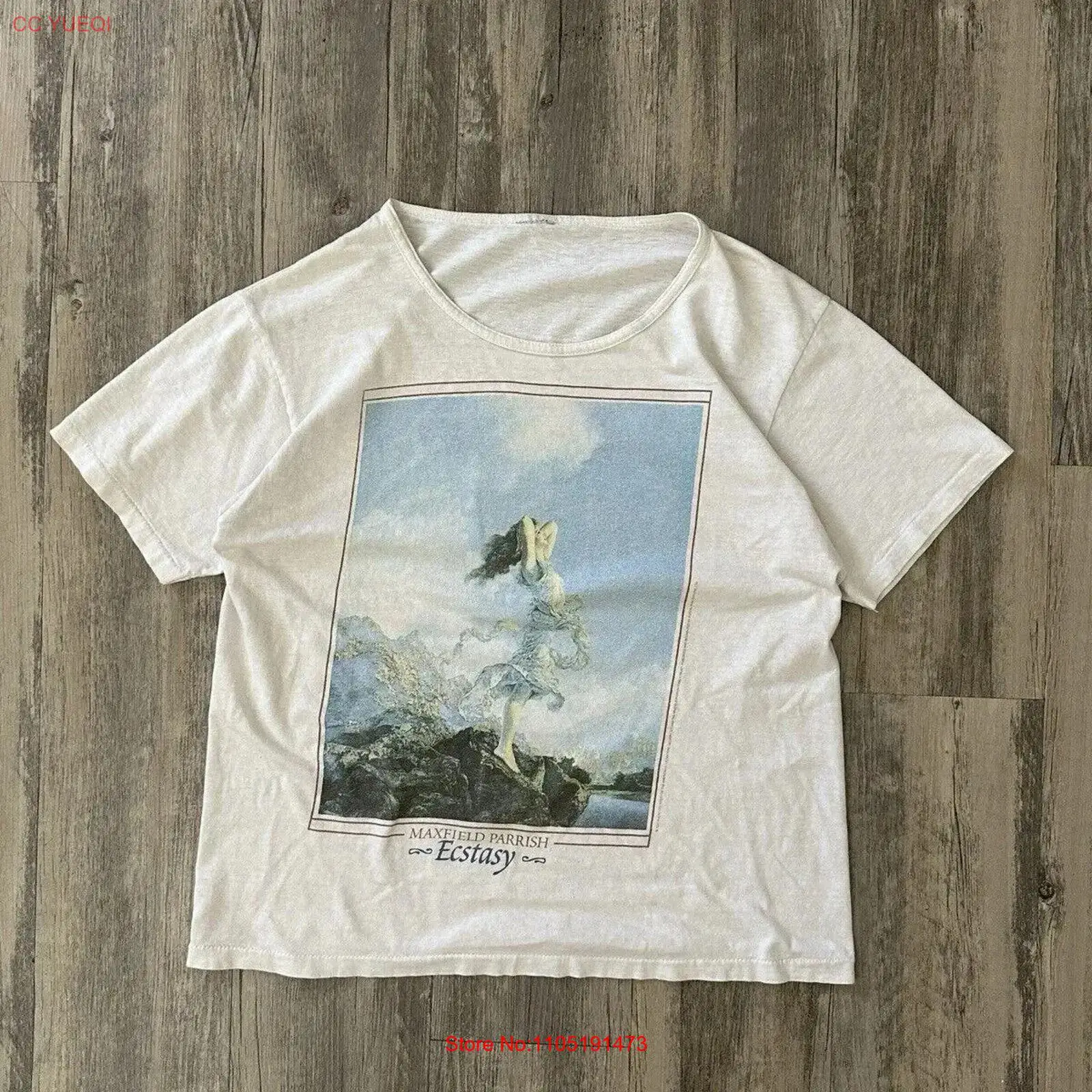 Koszulka Vintage z grafiką Max – Vintage Fashion Art recenzja i cena