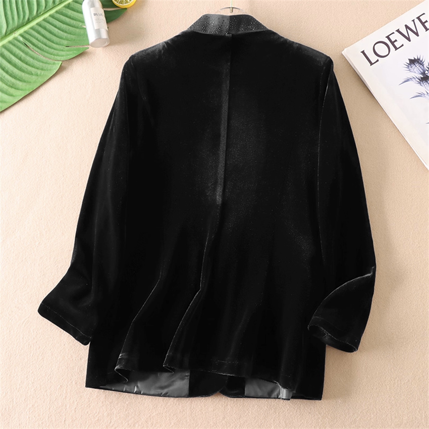Jesienno-zimowa, duża rozmiaró – Velvet Blazer Vintage recenzja i cena