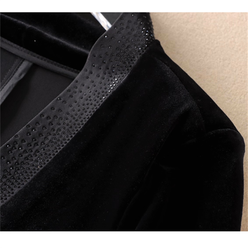 Jesienno-zimowa, duża rozmiaró – Velvet Blazer Vintage recenzja i cena