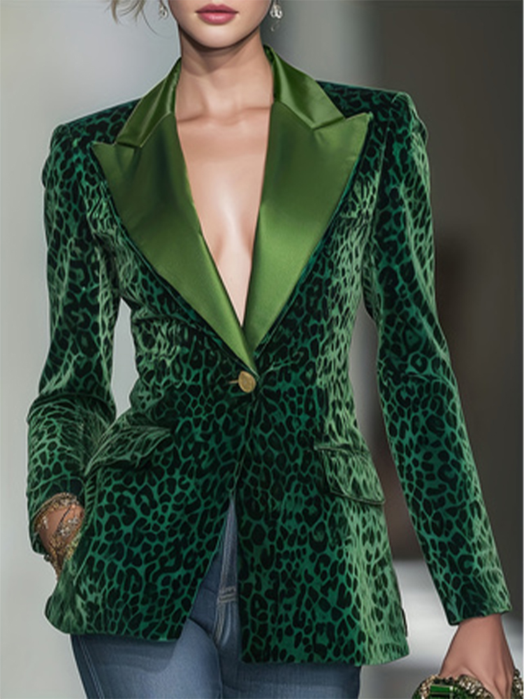 Damska marynarka z aksamitu w  – Velvet Blazer Vintage recenzja i cena