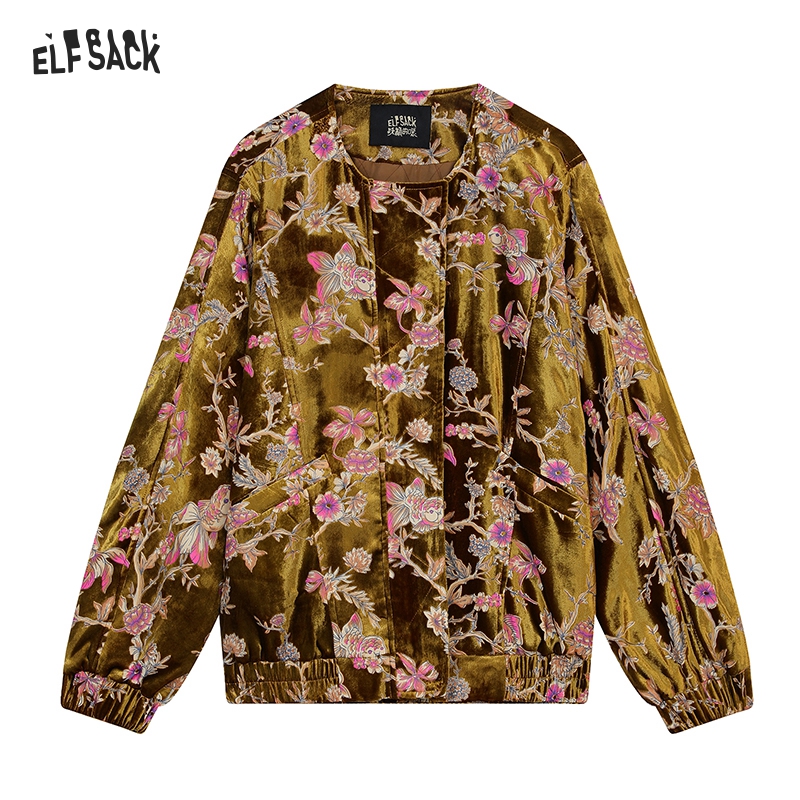 Kurtka z aksamitu w kolorze zł – Velvet Blazer Vintage recenzja i cena