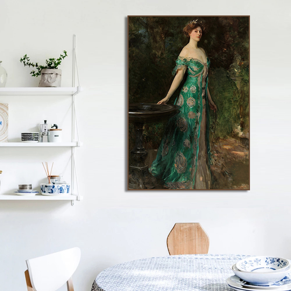 Plakat z portretem kobiet z ep – Vintage Fashion Art recenzja i cena