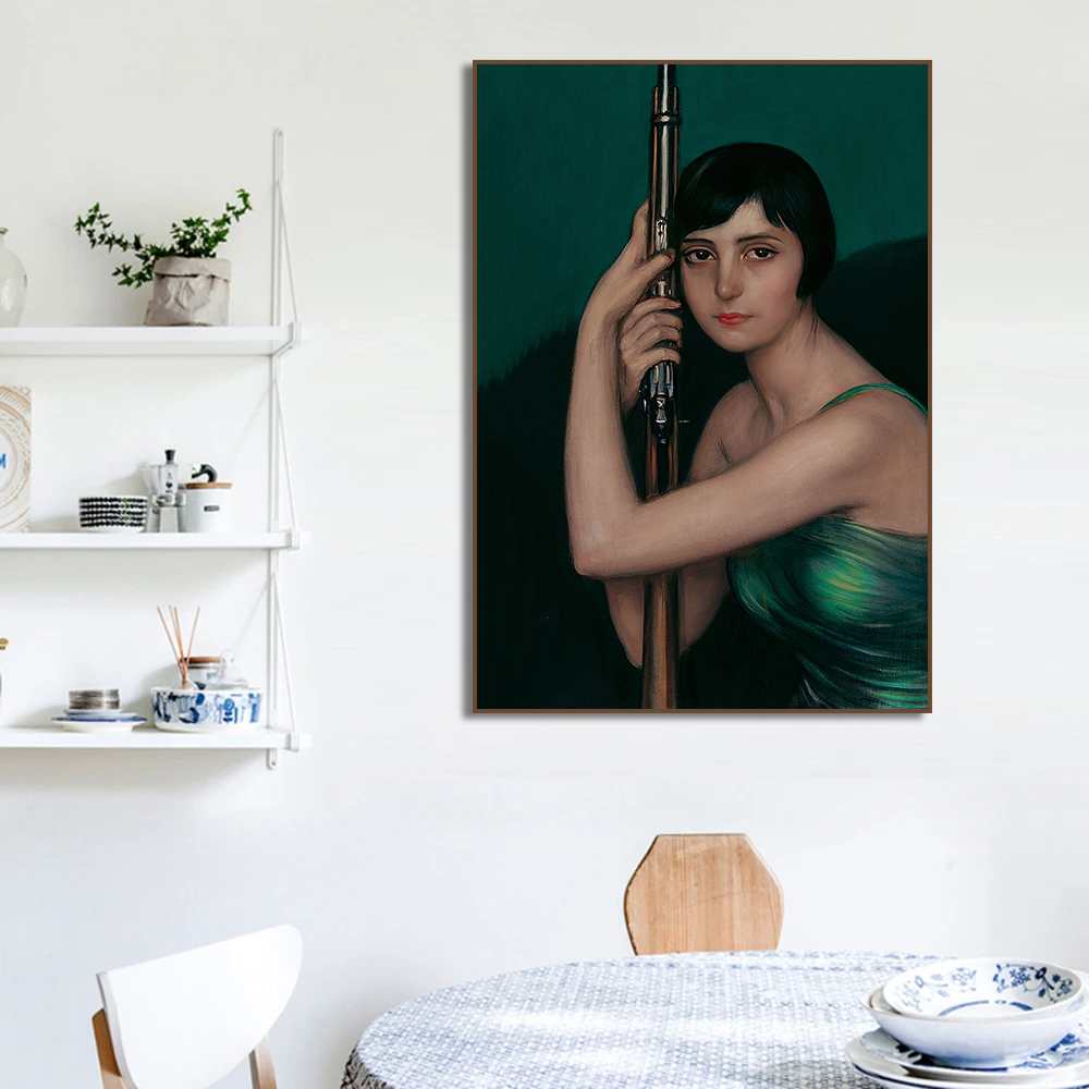 Plakat z portretem kobiet z ep – Vintage Fashion Art recenzja i cena