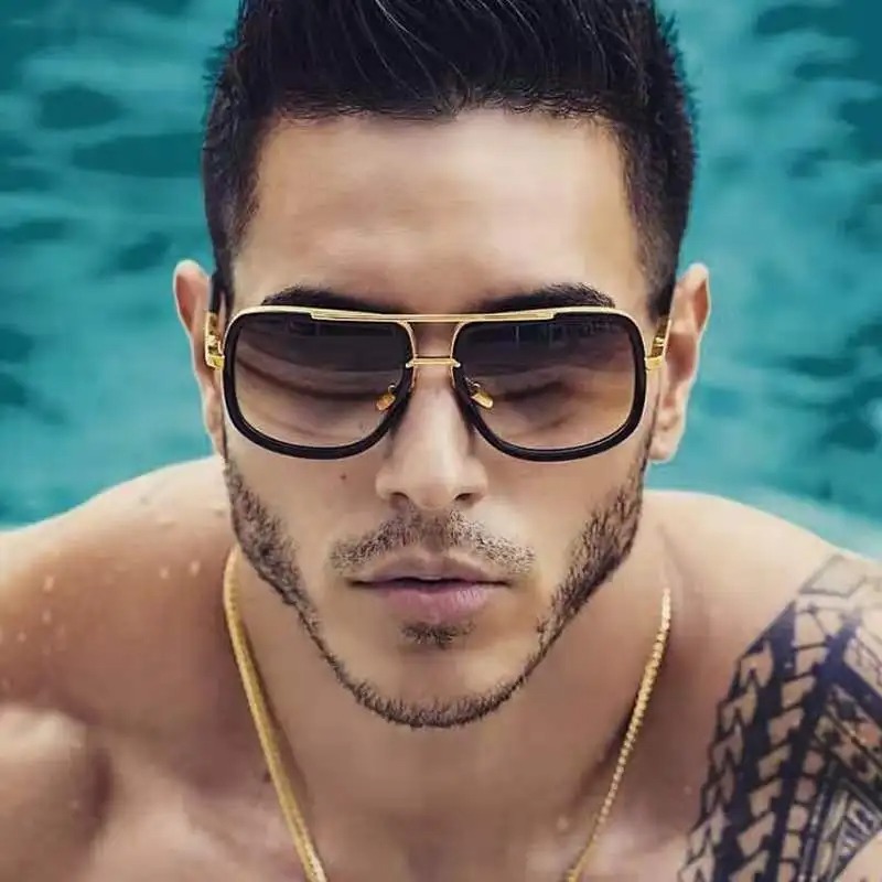 Nowe Modne Stylowe Męskie Okul – Vintage Fashion Glasses recenzja i cena