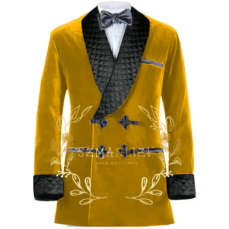 Dwurzędowe fioletowe aksamitne – Velvet Blazer Vintage recenzja i cena