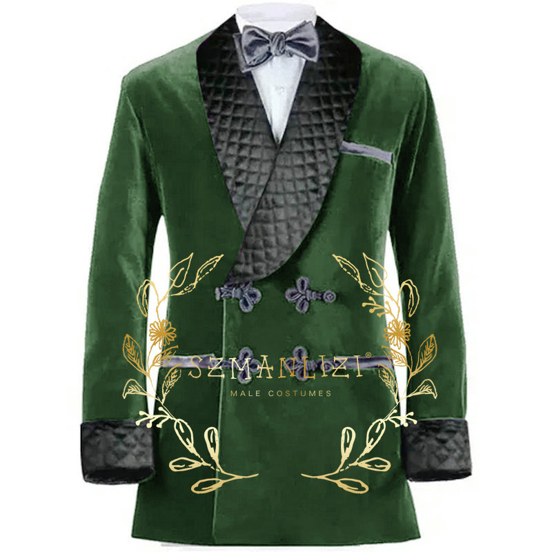 Dwurzędowe fioletowe aksamitne – Velvet Blazer Vintage recenzja i cena