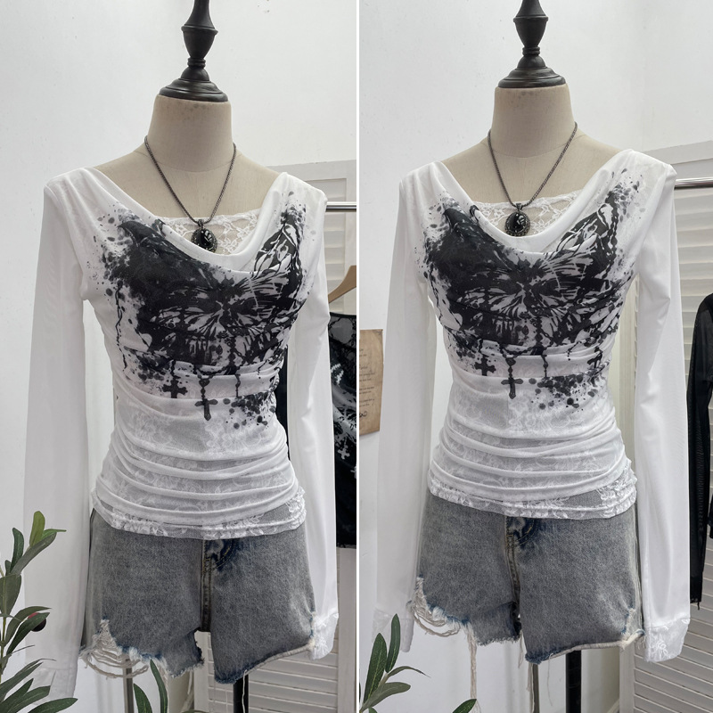Damska codzienna koszulka z dł – Tie Dye Shirt Vintage recenzja i cena