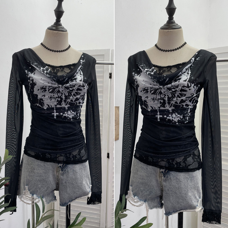 Damska codzienna koszulka z dł – Tie Dye Shirt Vintage recenzja i cena
