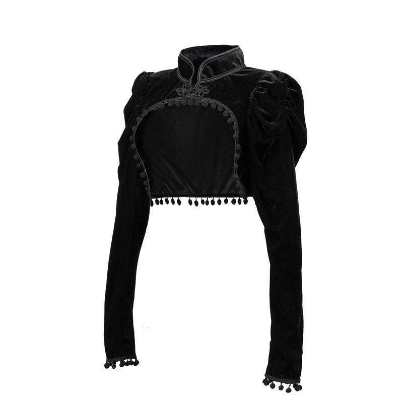 Flanelowe frędzle stójka bardz – Velvet Blazer Vintage recenzja i cena