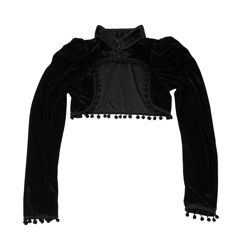 Flanelowe frędzle stójka bardz – Velvet Blazer Vintage recenzja i cena