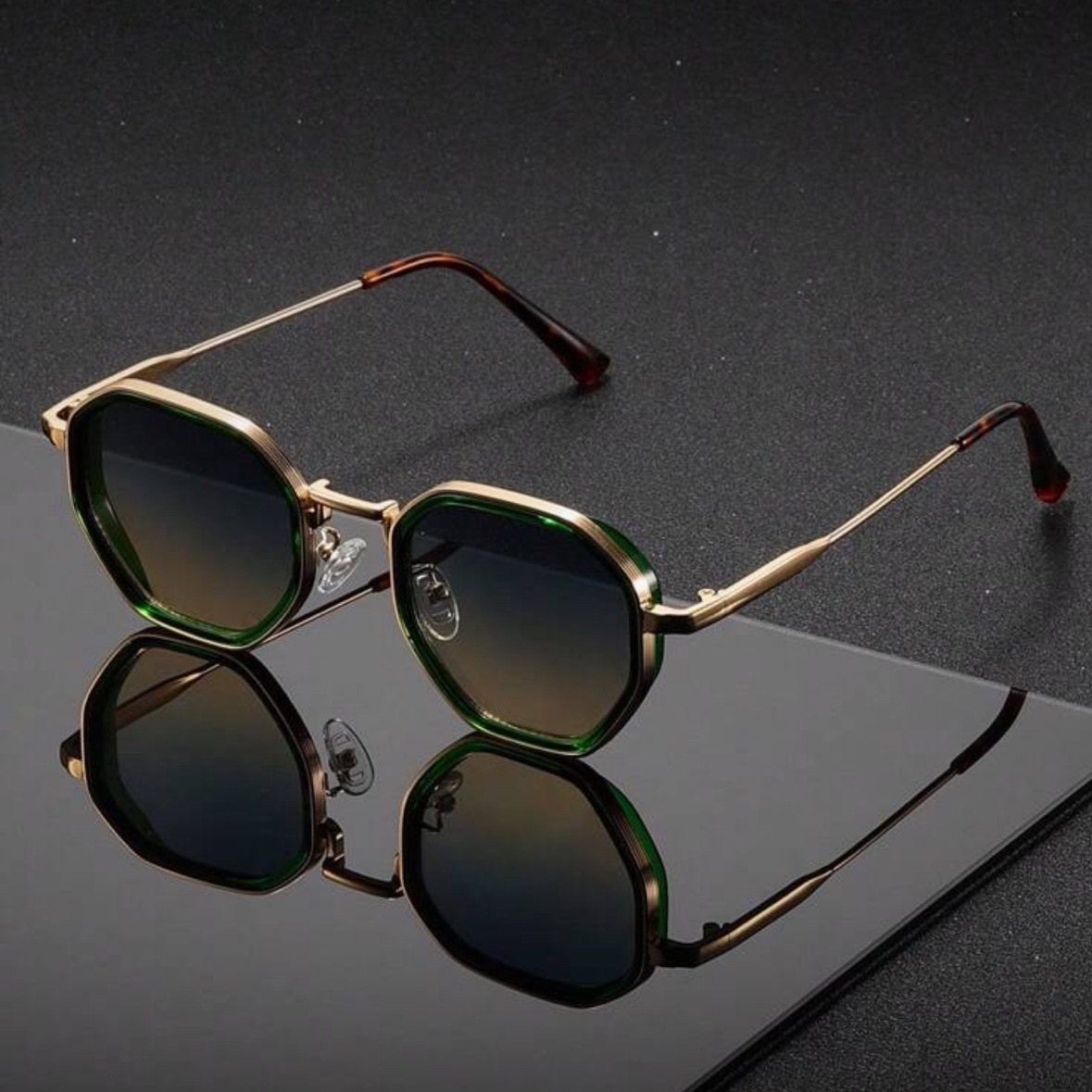 1 Para Unisex Okrągłych Metalo – Vintage Fashion Glasses recenzja i cena