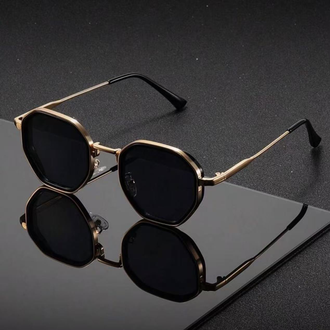 1 Para Unisex Okrągłych Metalo – Vintage Fashion Glasses recenzja i cena