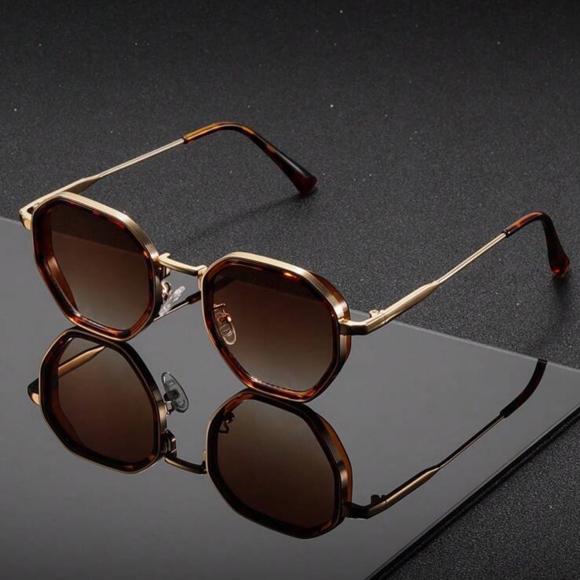 1 Para Unisex Okrągłych Metalo – Vintage Fashion Glasses recenzja i cena